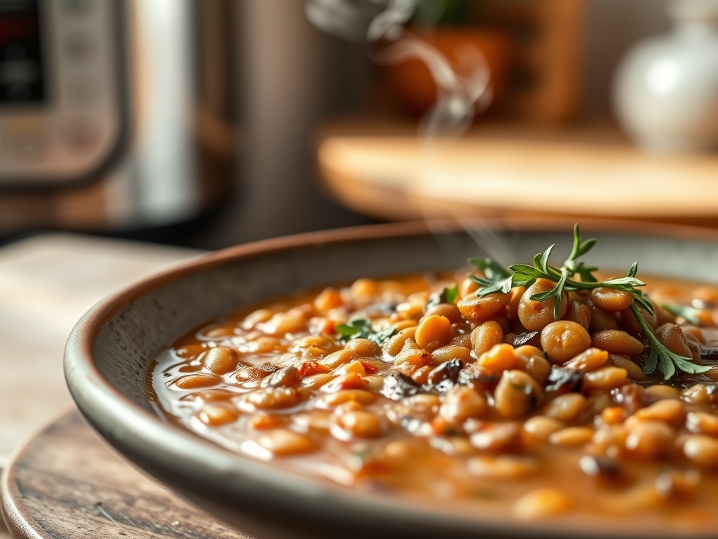Instant Pot Lentil Soup