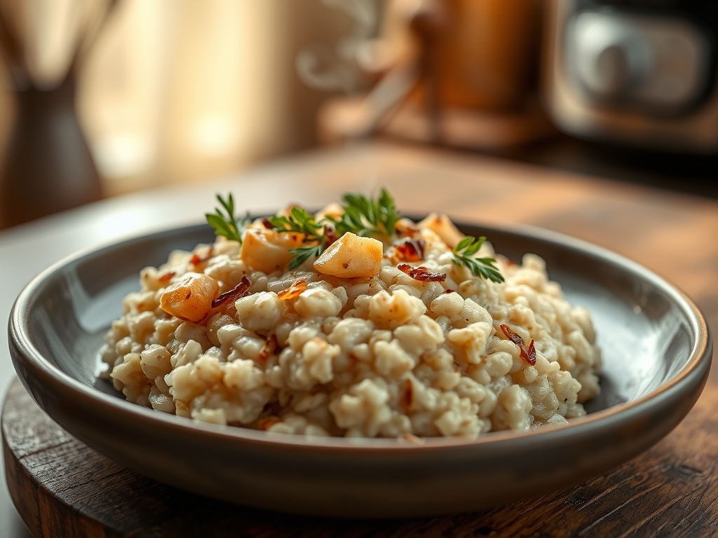 Rice Cooker Oatmeal
