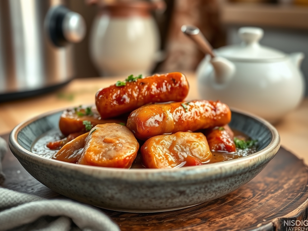 Slow Cooker Sausage Stew