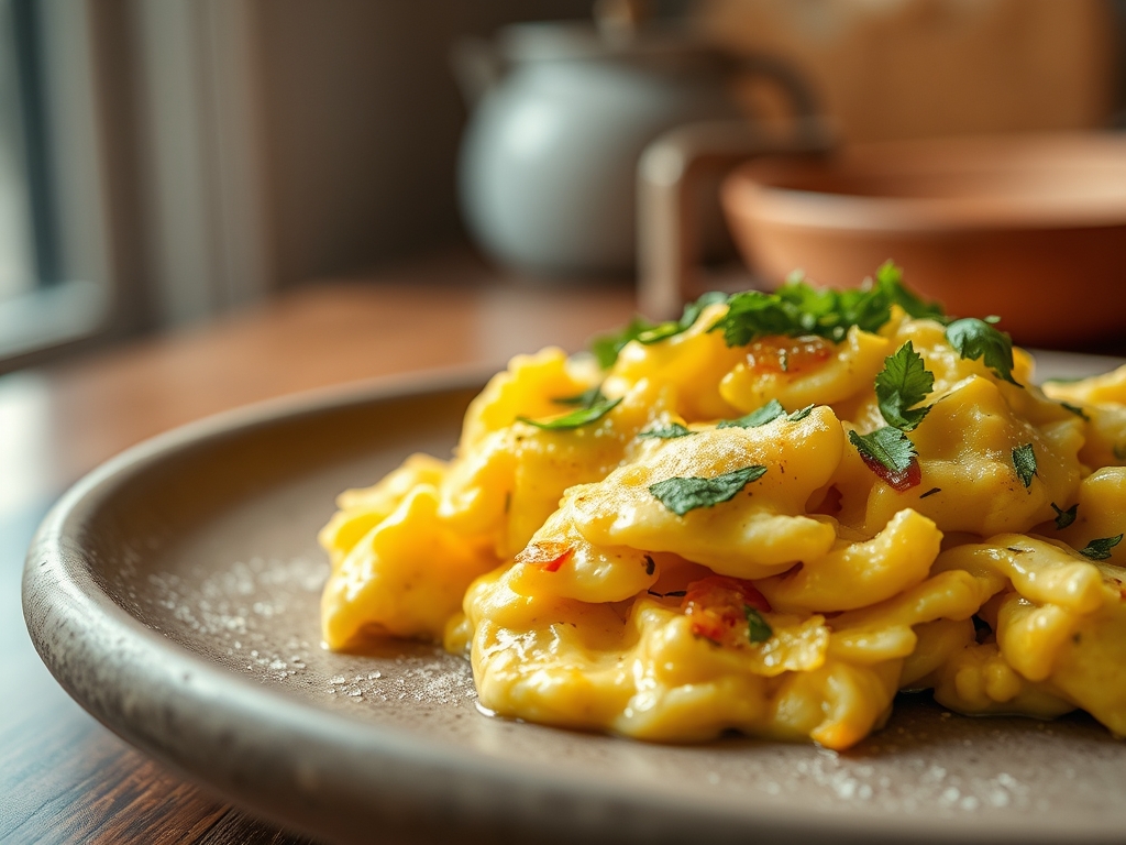 Multi Cooker Scrambled Eggs